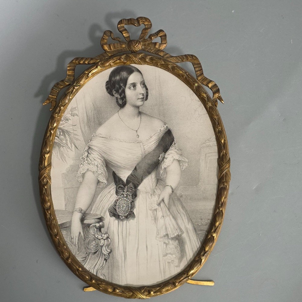 Large Antique Brass Photo Frame View III