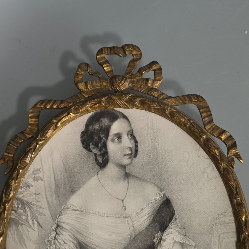 Large Antique Brass Photo Frame View IV