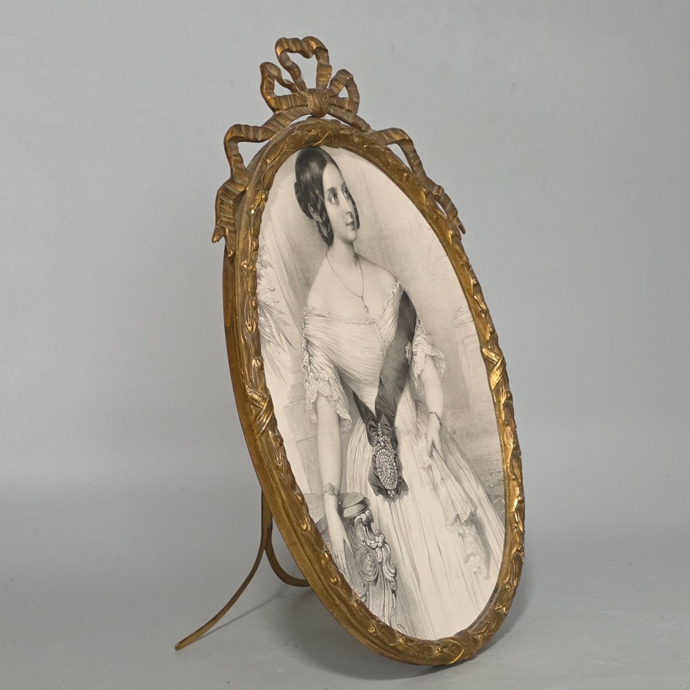 Large Antique Brass Photo Frame View XIII