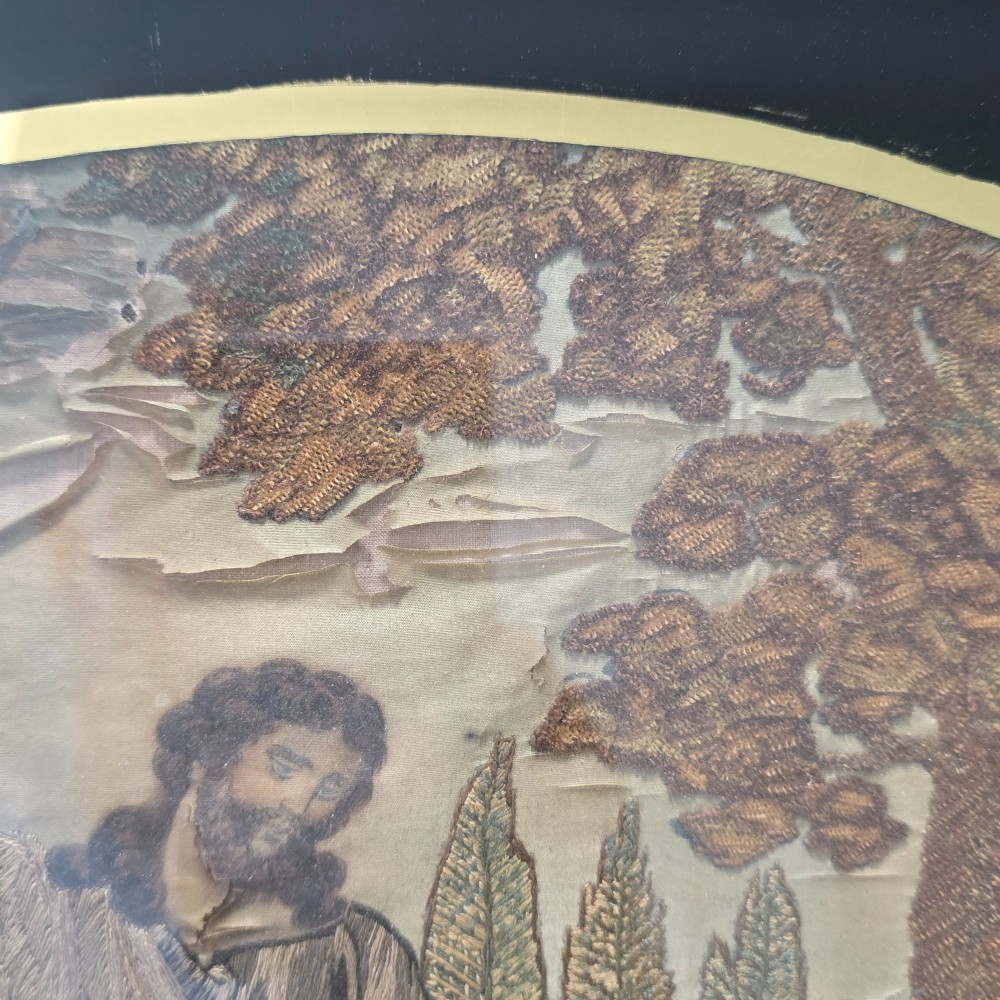 Georgian-Era Silk And Needlework Picture View IV