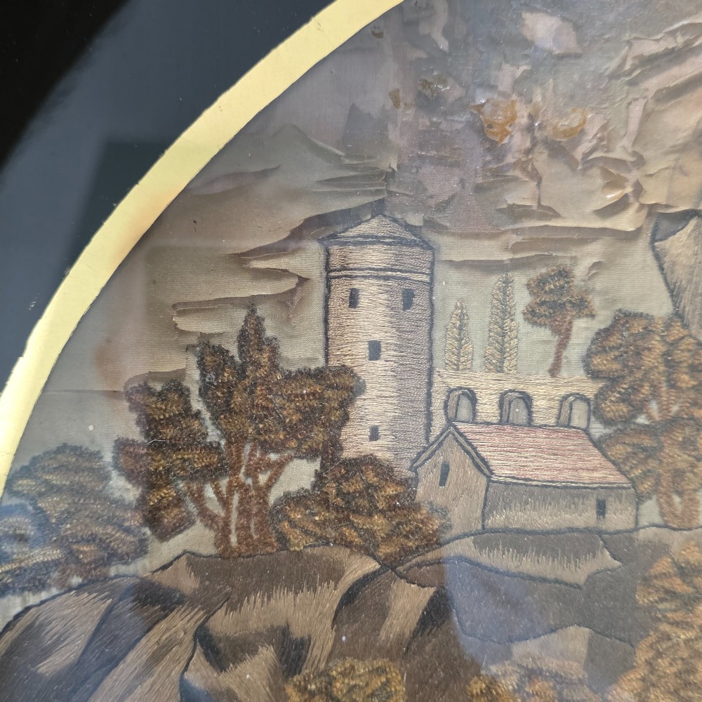 Georgian-Era Silk And Needlework Picture View VII