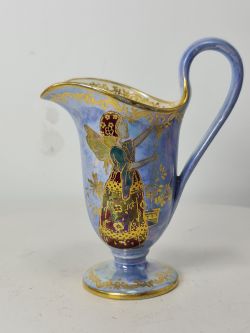 VERY RARE CROWN DEVON FIELDINGS LUSTRINE WARE FAIRYLAND JUG C1930S