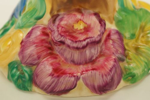 CLARICE CLIFF BIZARRE MY GARDEN VASE RARE HAND PAINTED WILKINSON LTD POSY VASE - ADDITIONAL PHOTO 10
