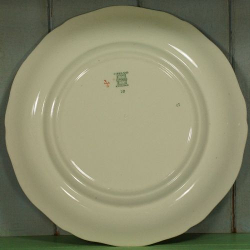 VINTAGE COPELAND SPODE PLATTER 6 PLATES ANTIQUE ENGLISH 1930'S FISH PATTERN - ADDITIONAL PHOTO 11