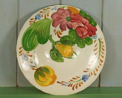 SIMPSONS BELLE FIORE VINTAGE VEGETABLE DISH WITH LID COBRIDGE CHANTICLEER WARE - ADDITIONAL PHOTO 3