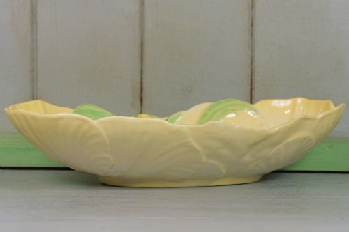 fig 3. Carlton Ware Yellow Buttercup Fruit Bowl 10.5