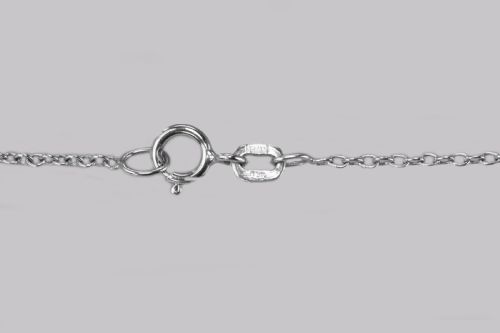 ANTIQUE AQUAMARINE DIAMOND NECKLACE PLATINUM BELLE EPOQUE ITALIAN PENDANT CIRCA 1910 - ADDITIONAL PHOTO 7
