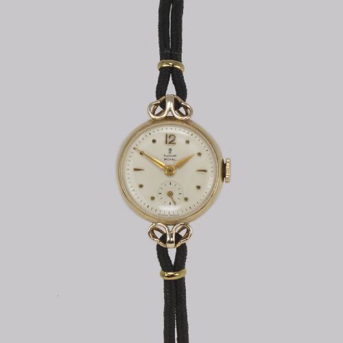 VINTAGE ROLEX TUDOR ROYAL 9CT GOLD LADY'S WATCH MANUAL WIND COCKTAIL WATCH HALLMARKED CHESTER 1952 - ADDITIONAL PHOTO 3