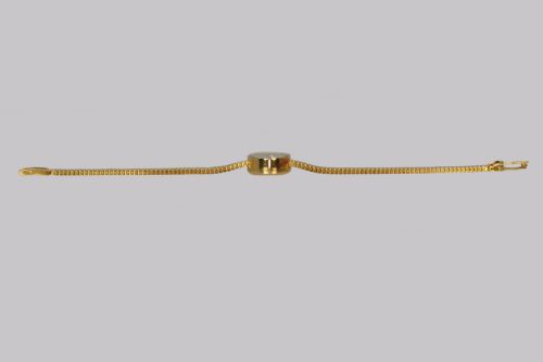 VINTAGE 18CT GOLD BRACELET WATCH UNIVERSAL GENEVE J W BENSON LADIES 1960S WATCH - ADDITIONAL PHOTO 9