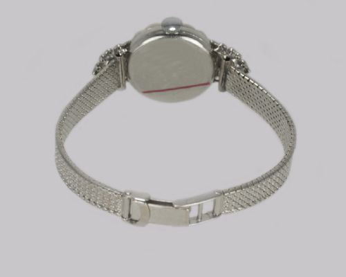 DIAMOND BRACELET WATCH LADIES VINTAGE RECORD PLATINUM GOLD 100CT DIAMOND WATCH - ADDITIONAL PHOTO 7
