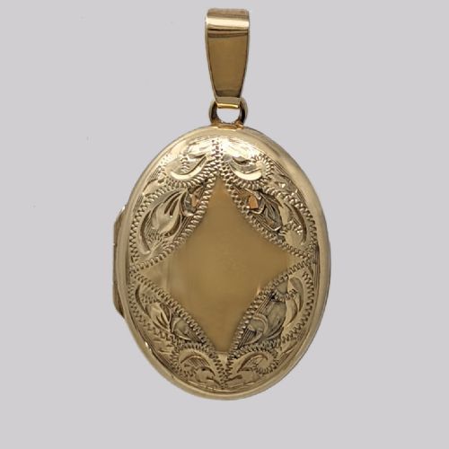 victorian locket 9ct gold antique floral engraved photo locket vintage locket - CATEGORY: ANTIQUE JEWELLERY - DATED VICTORIAN