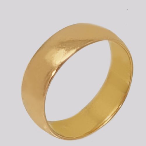 antique 22ct gold wedding ring hallmarked london 1912 d shaped 58mm 5g size m - CATEGORY: ANTIQUE JEWELLERY - DATED 1910