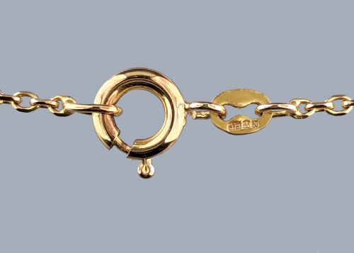 ART NOUVEAU PERIDOT PENDANT AND CHAIN VINTAGE 9CT GOLD ANTIQUE EDWARDIAN PENDANT - ADDITIONAL PHOTO 5