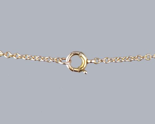 ANTIQUE AQUAMARINE AND SEED PEARL NECKLACE 9CT GOLD EDWARDIAN PENDANT CIRCA 1910 - ADDITIONAL PHOTO 5