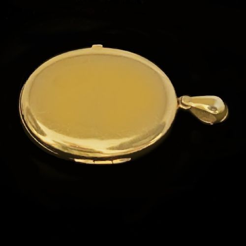VICTORIAN PEARL PHOTO LOCKET 18CT GOLD WIREWORK HINGED ANTIQUE LOCKET PENDANT - ADDITIONAL PHOTO 6