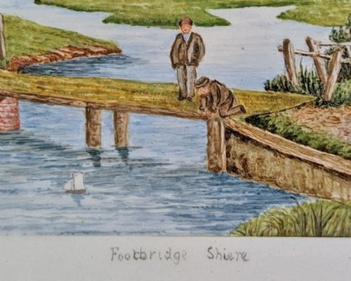 HIGH HOUSE FARM ON THE TILLINGBOURNE AT SHIERE SHERE 1900S - ADDITIONAL PHOTO 1