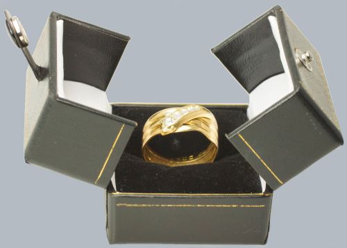 EXQUISITE VICTORIAN DIAMOND SNAKE RING 18CT GOLD CHESTER 1897 ANTIQUE COILED SERPENT RING - ADDITIONAL PHOTO 6