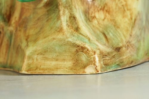 RADFORD WOODPECKERS VASE HANDPAINTED PAUL DUBOIS ART DECO RARE VASE 812 HIGH - ADDITIONAL PHOTO 13