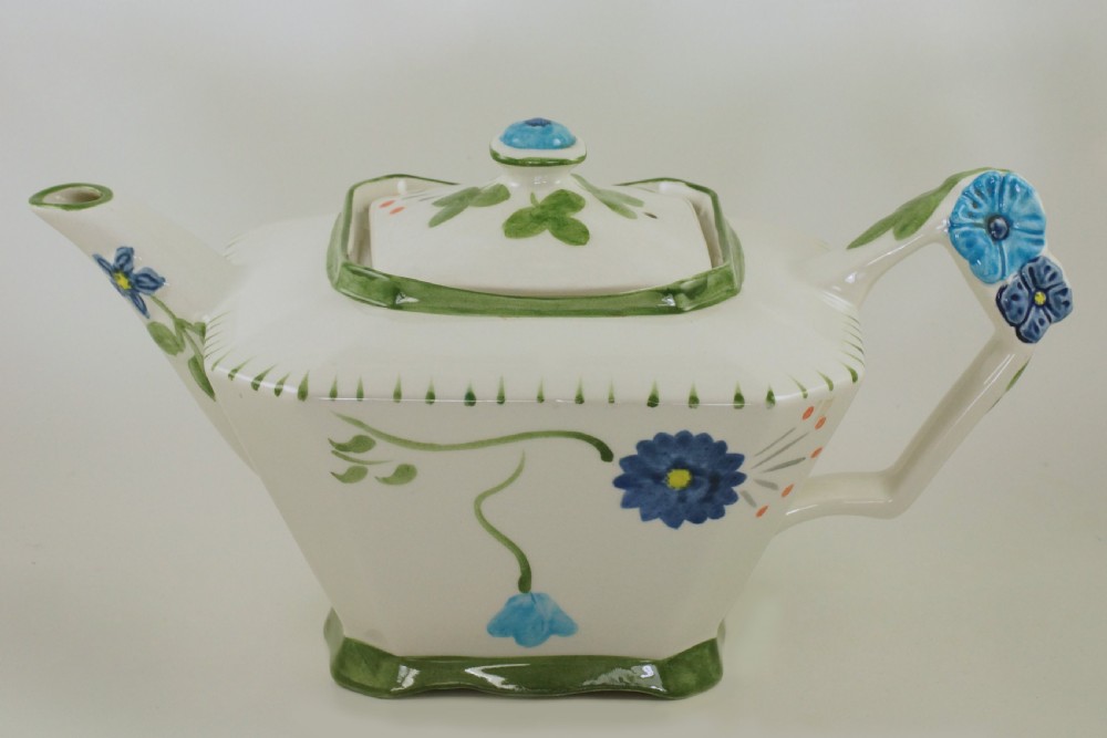 James Kent Old Foley Teapot Hand Painted Floral Vintage English Teapot 