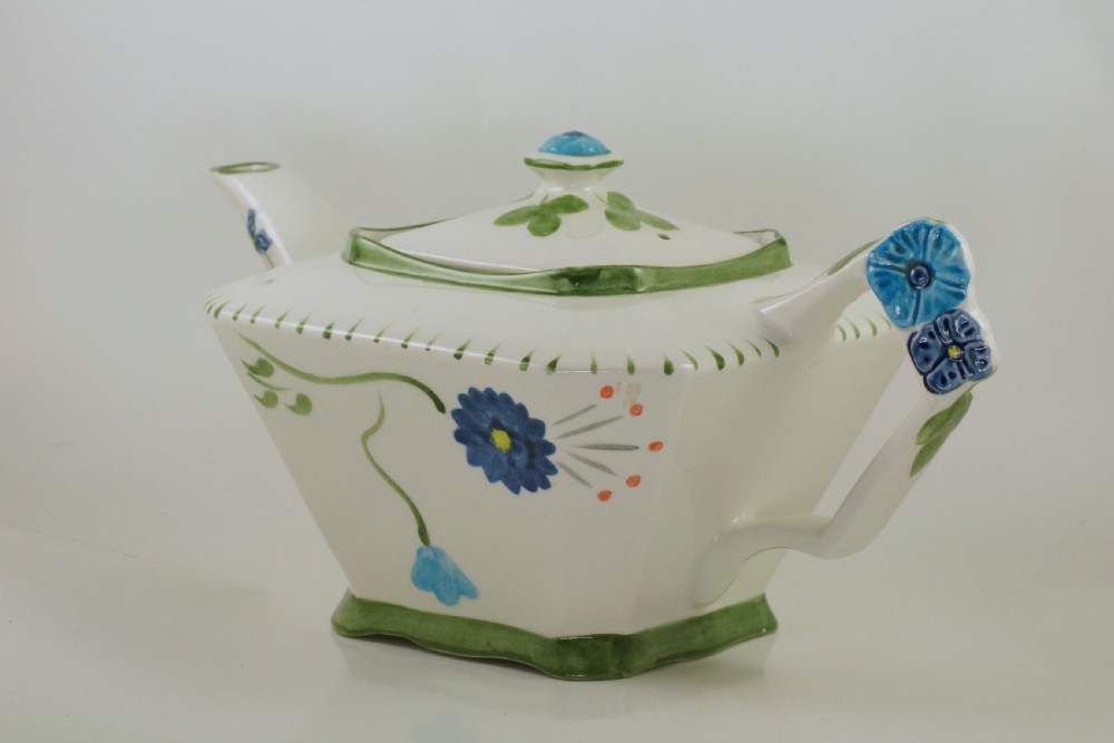 James Kent Old Foley Teapot Hand Painted Floral Vintage English Teapot  View II