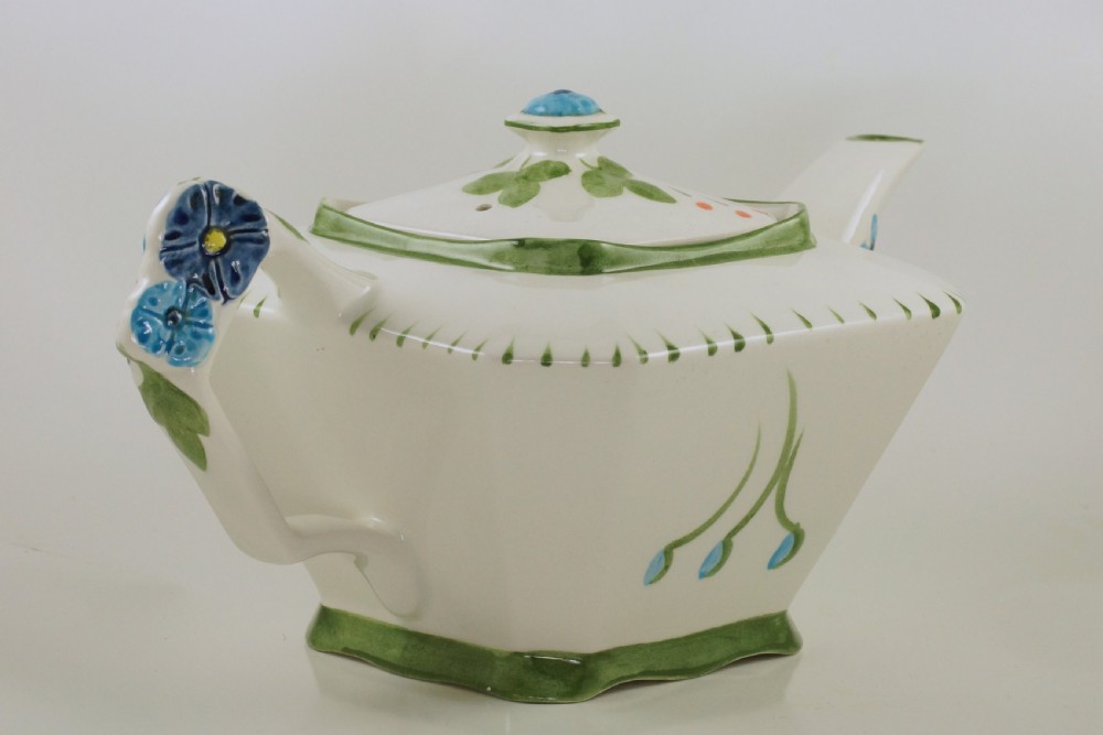 James Kent Old Foley Teapot Hand Painted Floral Vintage English Teapot  View III