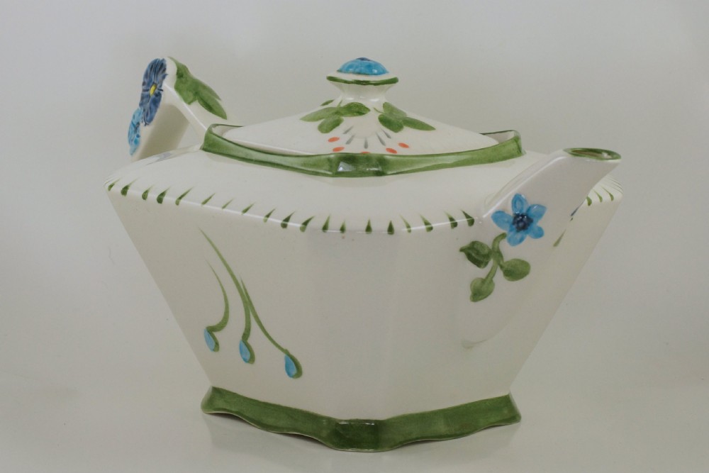 James Kent Old Foley Teapot Hand Painted Floral Vintage English Teapot  View VI