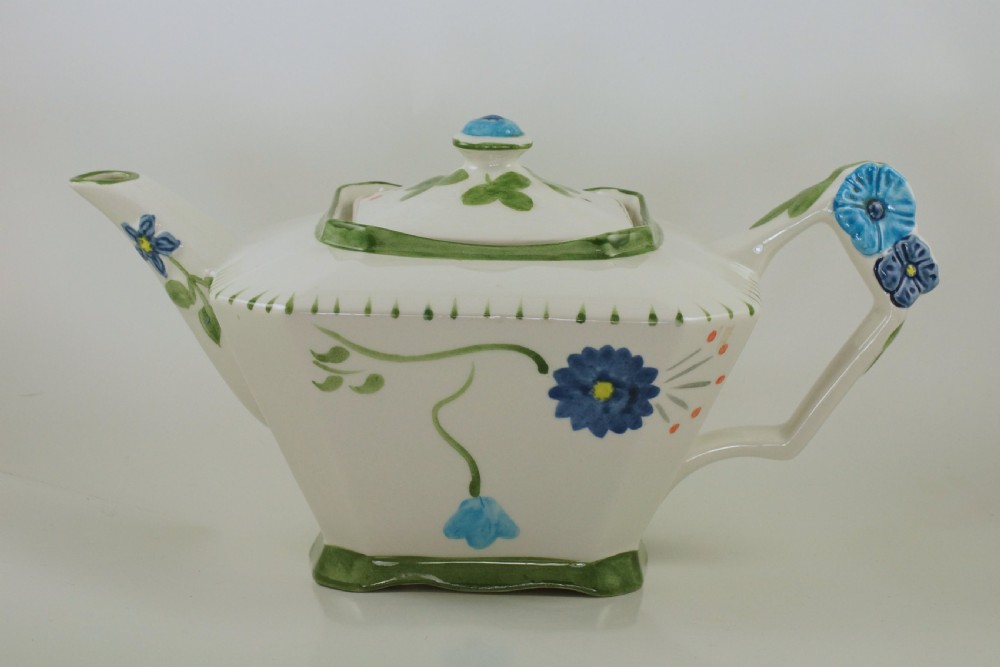 James Kent Old Foley Teapot Hand Painted Floral Vintage English Teapot  View VIII