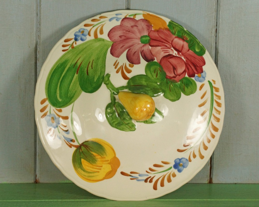 Simpsons Belle Fiore Vintage Vegetable Dish with Lid Cobridge Chanticleer Ware  View IV