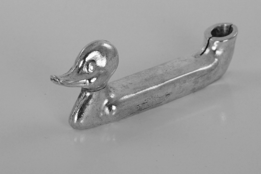 6 Vintage French Cutlery/Knife Duck Rests/Place Name/Candle Holder Silver Plated  View III