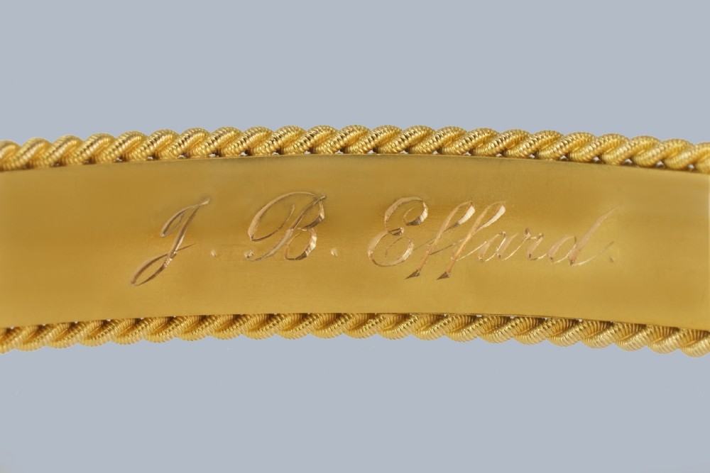 Edwardian 15ct Gold Foliate Bangle Antique Bracelet Chester 1907 Ornate Bangle View VII