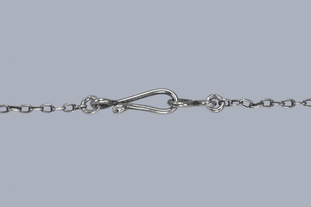 Exquisite Antique Arts & Crafts Chalcedony Necklace in Silver c.1900 - this beautiful necklace is attributed to Edith Stewart View V