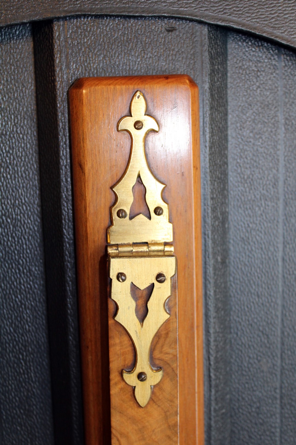 A rare enclosed folio stand.  View VI