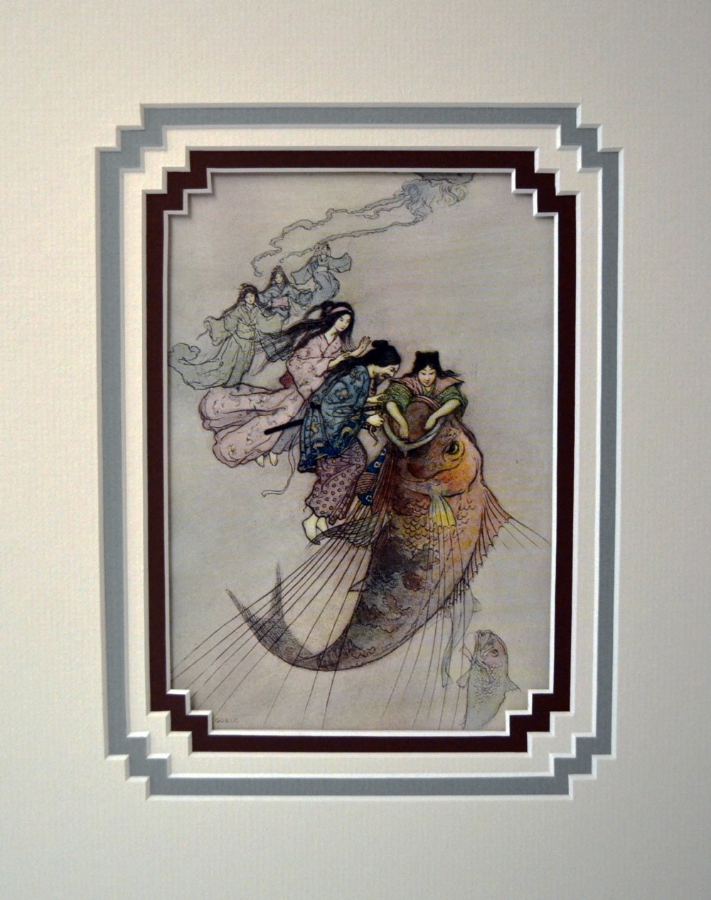 Japanese Fairy Tales. First edition prints by Warwick Goble. 