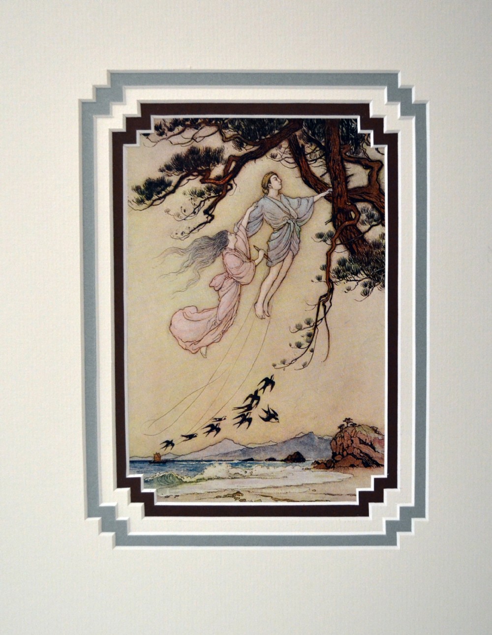 Japanese Fairy Tales. First edition prints by Warwick Goble. 