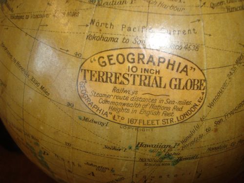 SELECTION OF ANTIQUE GLOBES - ADDITIONAL PHOTO 1