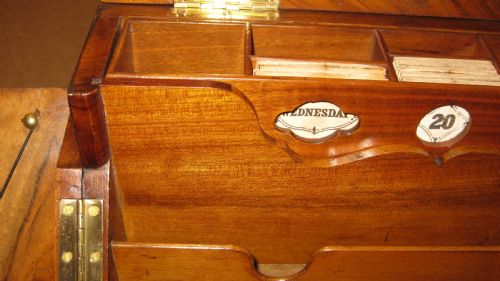 A SPLENDID VICTORIAN WALNUT STATIONERY CABINET - ADDITIONAL PHOTO 3