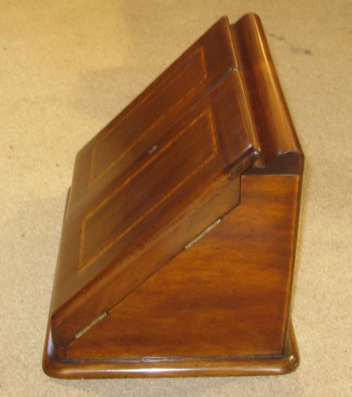 A SUPERB CIRCA 1900 MAHOGANY STATIONERY CABINET - ADDITIONAL PHOTO 2