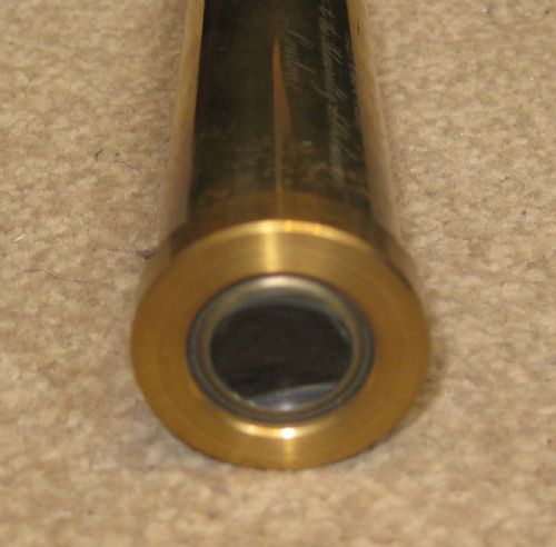 LOVELY EARLY BRASS 4 DRAW TELESCOPE BY L CASELLA LONDON - ADDITIONAL PHOTO 5