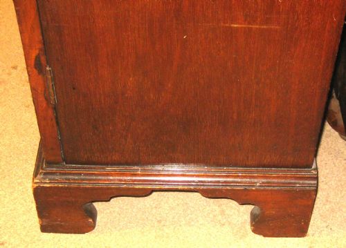 VICTORIAN MAHOGANY BOOKCASE CABINET - ADDITIONAL PHOTO 4