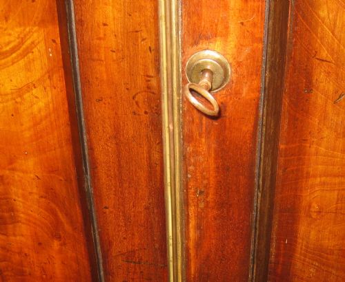 VICTORIAN MAHOGANY BOOKCASE CABINET - ADDITIONAL PHOTO 7