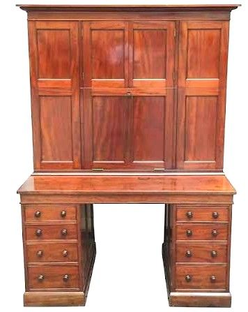 Victorian country house estate managers desk, 