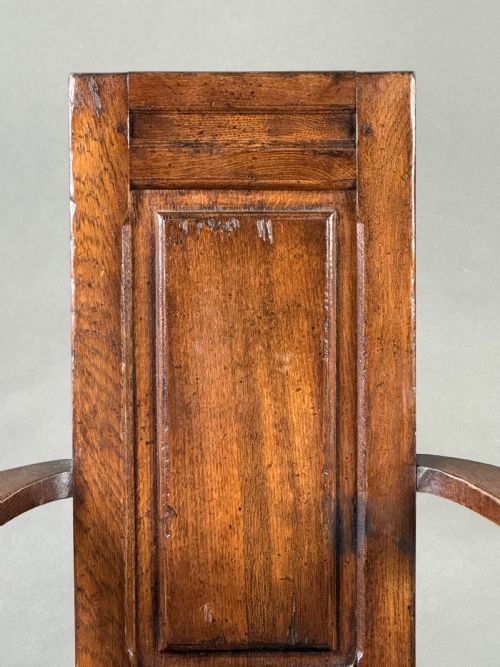 ANTIQUE WALNUT CAQUETOIRE GOSSIPING CHAIR - ADDITIONAL PHOTO 4