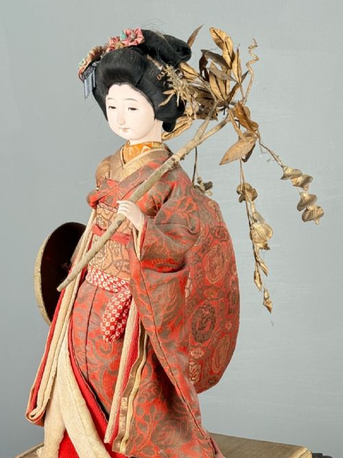 MUSEUM QUALITY JAPANESE DOLL OF A FUJI MUSUME NOBLE PROVENANCE - ADDITIONAL PHOTO 3