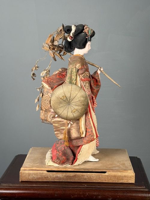 MUSEUM QUALITY JAPANESE DOLL OF A FUJI MUSUME NOBLE PROVENANCE - ADDITIONAL PHOTO 5