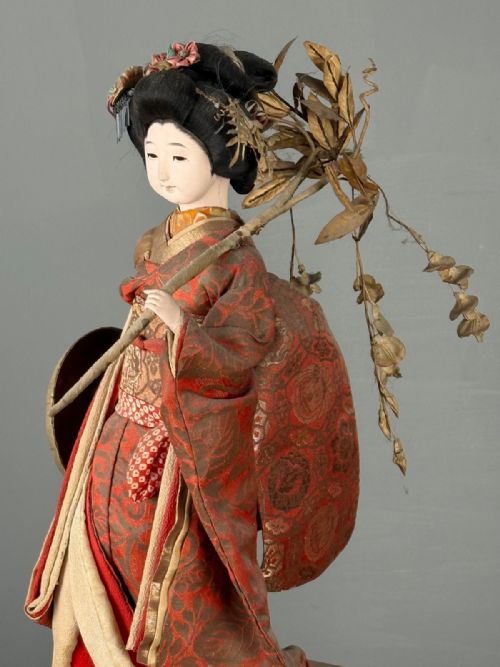 MUSEUM QUALITY JAPANESE DOLL OF A FUJI MUSUME NOBLE PROVENANCE - ADDITIONAL PHOTO 7