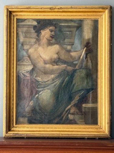 19TH CENTURY ITALIAN RENAISSANCE REVIVAL SCHOOL OIL PAINTING