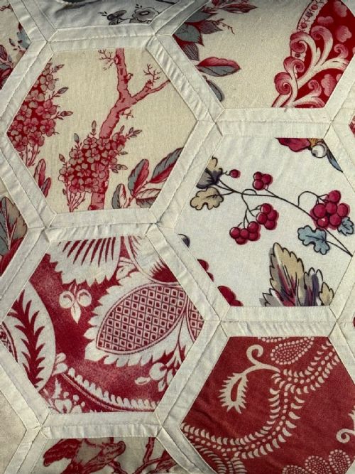 SHARESET OF FOUR ANTIQUE TOILE CUSHIONS WITH 18TH CENTURY BELGIAN LINEN - ADDITIONAL PHOTO 9