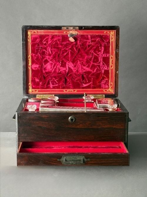 Georgian Rosewood Vanity Box.
