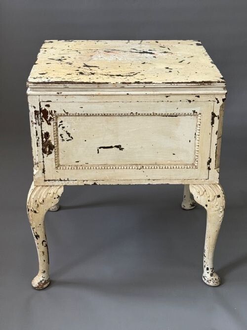 19th Century Mahogany Painted Bedside Cabinet 
