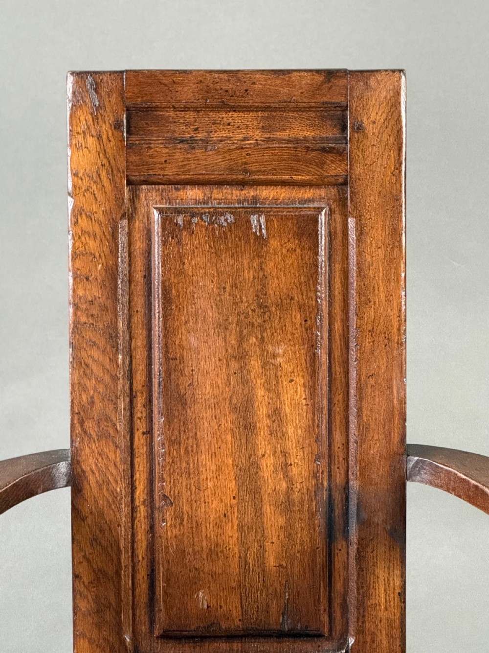 ANTIQUE WALNUT CAQUETOIRE / GOSSIPING CHAIR  View V